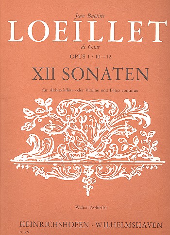 SONATEN OP 1/10-12