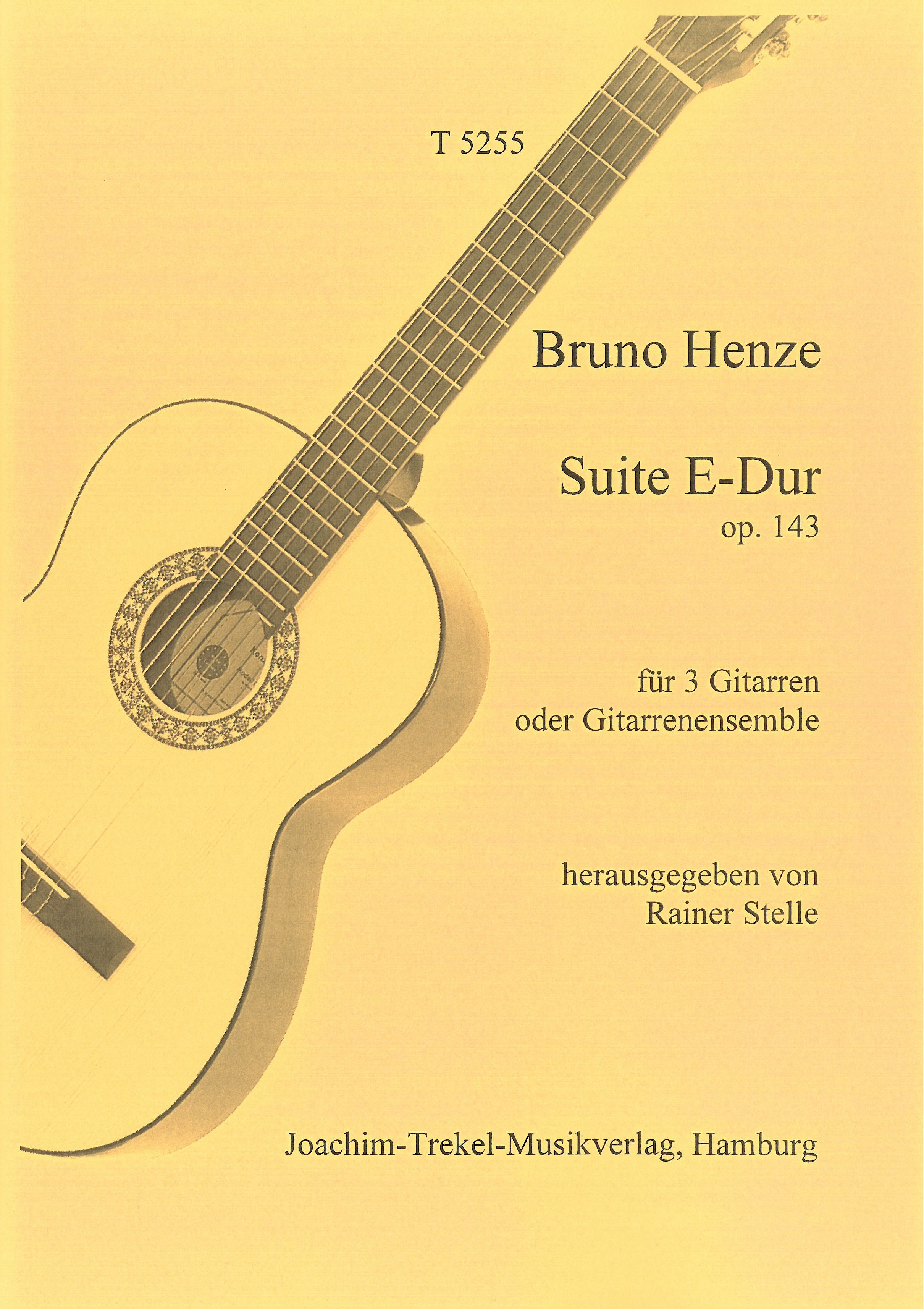 Suite E-Dur op. 143