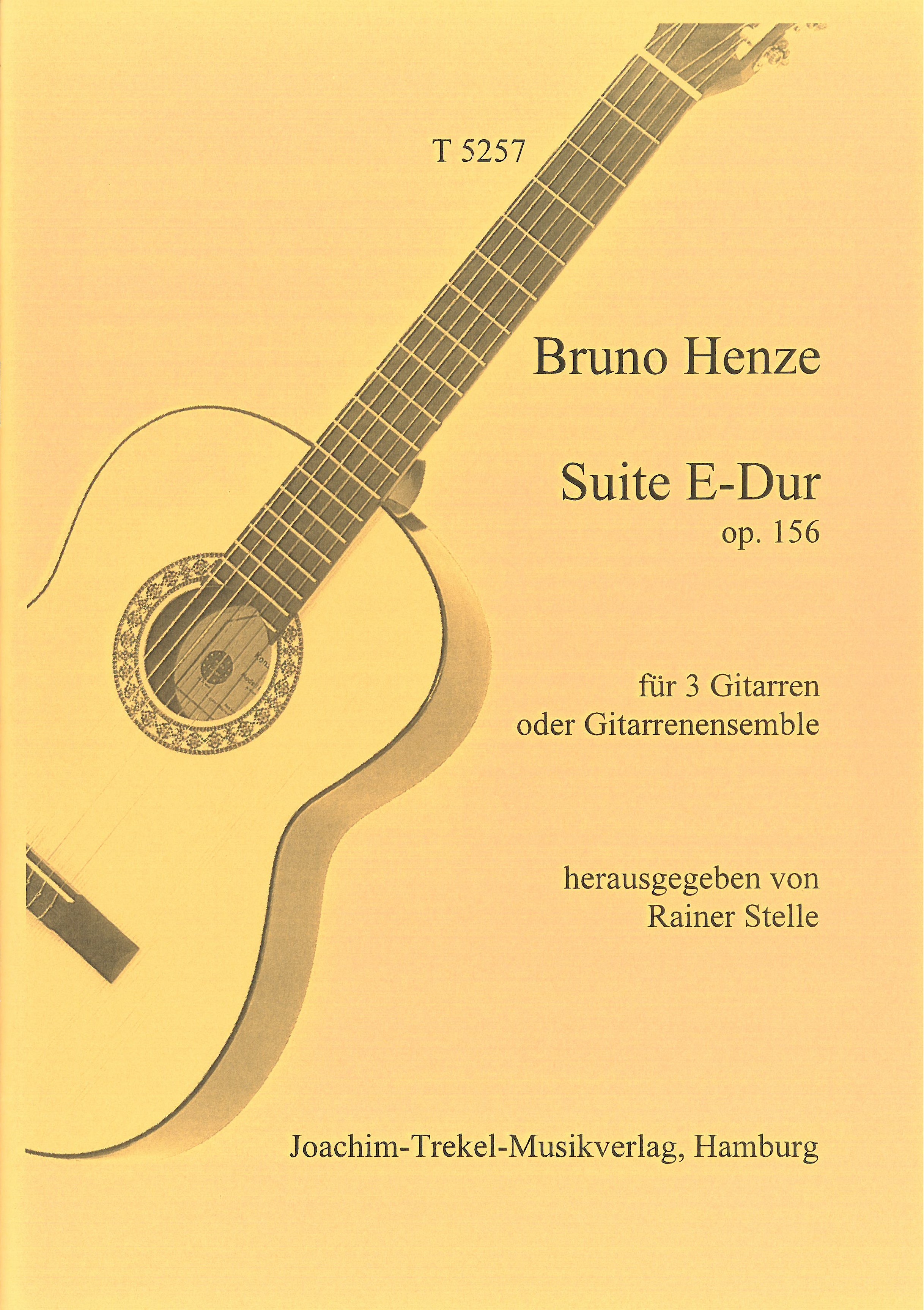 Suite E-Dur op. 156