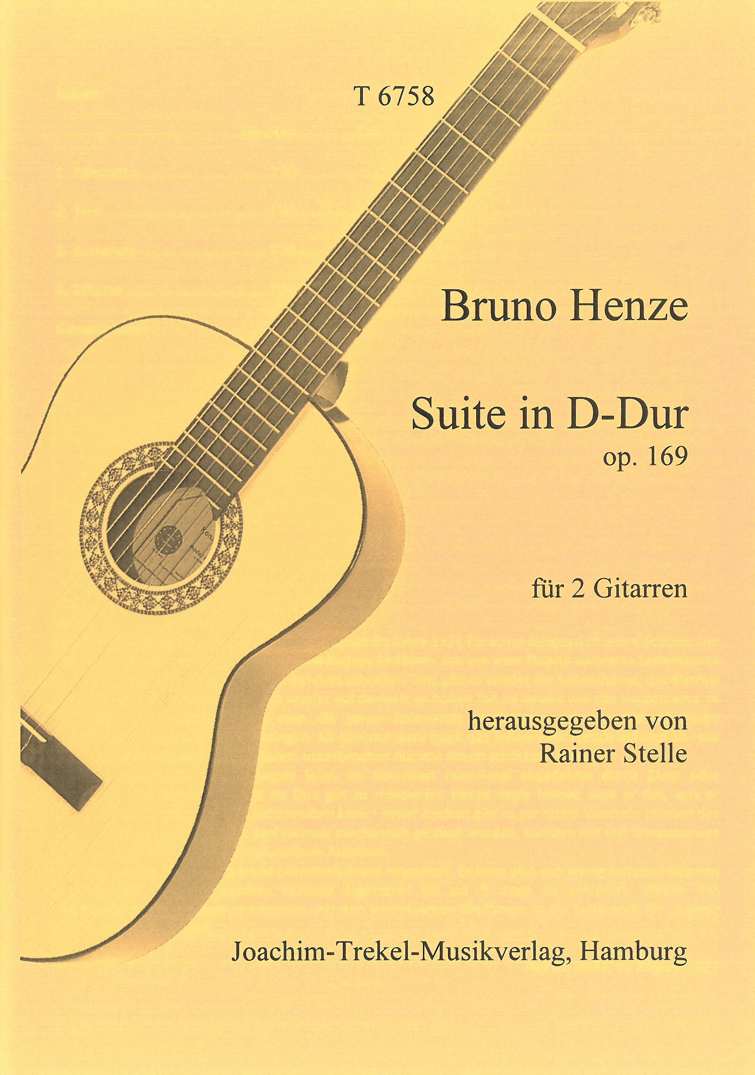 Suite in D-Dur op. 169